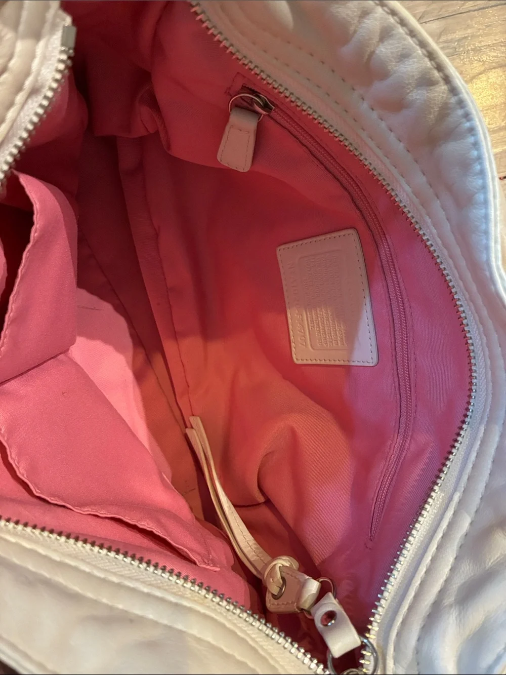 Coach vintage Zoe convertible hobo bag